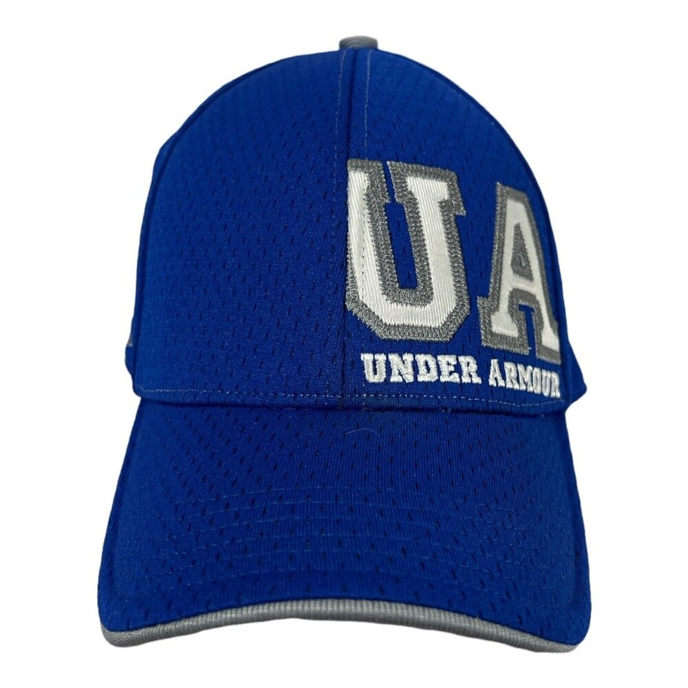 UNDER ARMOUR hat Adjustable blue mesh‎